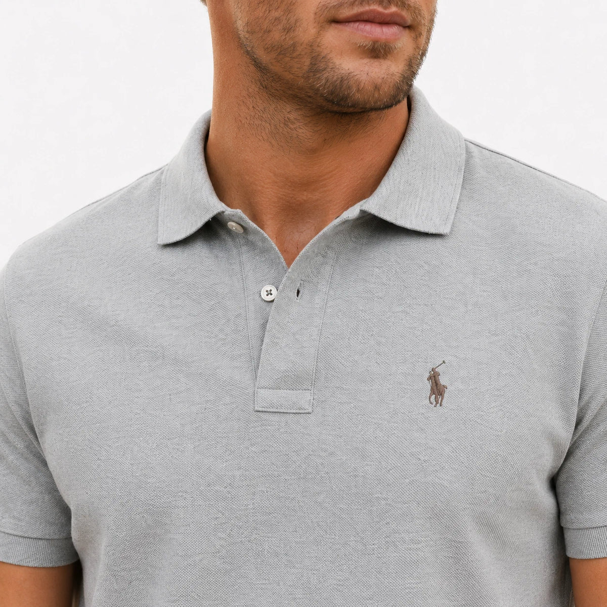 Clean Embroidered Polo Shirt